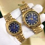 Buy Copy Rolex Datejust Lover Watches Blue Diamond Dial